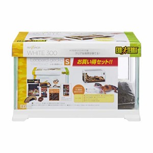 GEX EXOTERRA レプテリア レオパ飼育キットS 爬虫類用ガラスケージ 6点スターターセット ヒーター付 W31.6×D20×H19.2cm 爬虫類飼育用品