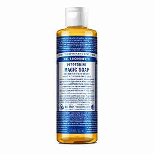 ドクターブロナー (Dr.Bronner’s) ドクターブロナー マジックソープ PE(ペパーミント) 237ml オーガニックソープ