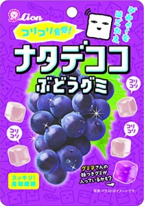 ライオン菓子 ナタデココぶどうグミ 44g ×10個