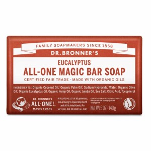 ドクターブロナー (Dr.Bronner’s) ドクターブロナー マジックソープバー EU(ユーカリ) オーガニック固形せっけん