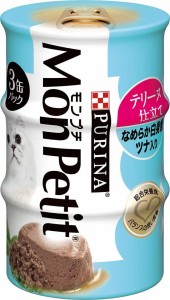 ネスレ日本 （まとめ買い）モンプチセレクション テリーヌ仕立て なめらか白身魚 ツナ入り 85g×3缶 猫用缶詰 【×12】