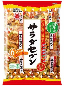 越後製菓 サラダセブン 6P ×6袋