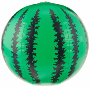 イガラシ ビーチボール グリーン 直径40cm スイカボール