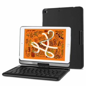 ProCase iPad Mini 5 / Mini 4 キーボード ケース 360度回転 スリム スマートカバー スタンドケース 無線キーボード 7.9 インチ Apple iP