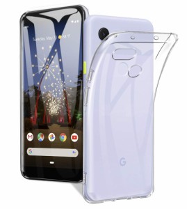 Google Pixel 3a ケース Google Pixel 3a カバー クリア TPU透明保護 ソフト シリコンケース 薄型 落下防止 衝撃吸収 耐衝撃 柔らかい手