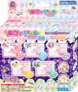 セガトイズ(SEGA TOYS) ぷにジェル専用ラメジェル5パックセット ライトカラー