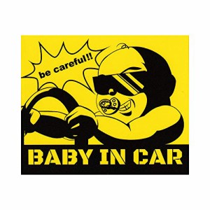 【Angelshop】＜BABY IN CAR＞マグネット 1枚 事故・煽り防止対策 運転