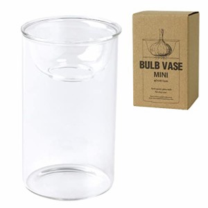 SPICE OF LIFE(スパイス) 水替えしやすい 水栽培ガラスベース 花瓶 MINI BULB VASE バルブベース クリア 11cm KEGY4053