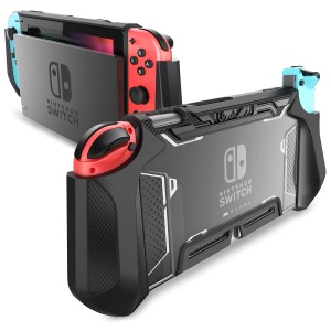 Mumba Nintendo Switch 用 ケース TPUグリップ 保護カバー ドッキング可能 アクセサリー Nintendo SwitchとJoy-Con コントロー ラー対応 