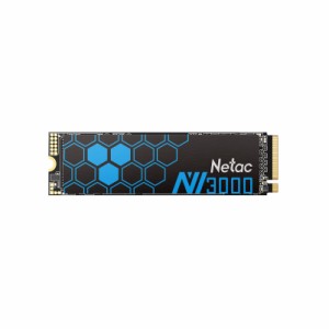 Netac M.2 SSD 1TB PCIe Gen3.0x4 NVME1.4 放熱シート付き最大3,300MB/秒 （ 3D Nand採用 ） SSD デスク - NV3000 内蔵型SSD 静音