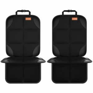 1680D素材チャイルドシート保護マット Smart eLf 滑り止防水め 車 座席保護 シートプロテクター（2点セット Baby チャイルドシート用カ