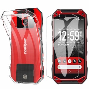 【液晶ガラスフィルム1枚付き】TORQUE G04 ケース 2019モデル 薄型 軽量 Pysea au Kyocera TORQUE G04 クリアケース 透明 上質TPU 耐衝撃