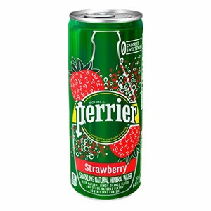 ペリエ (Perrier) ストロベリー 炭酸水 缶 250ml 「直輸入品] ×30本