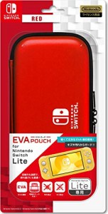 【任天堂公式ライセンス商品】ニンテンドースイッチLite専用収納ポーチ『EVAポーチ for ニンテンドーSWITCH Lite(レッド)』 - Switch