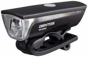 GENTOS(ジェントス) 自転車 ライト LED バイクライト USB充電式 160ルーメン 防滴 XB-B05R ロードバイク