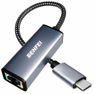 BENFEI 有線LANアダプタ USB-C - イーサネットアダプター、USB Type-C (T