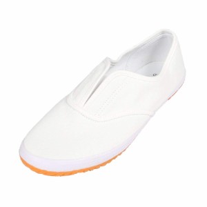 コーコス信岡 作業靴 スリッポン アメゴムソール ZIPLOA メンズ ホワイト 27.0 cm