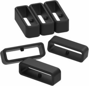 6pcs for garmin（ガーミン）ForeAthlete 235J 45Jに対応交換用バンドループ シリ コーン製 ForeAthlete 220J 230J 630J 620 735XTJに 対