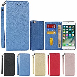 Eastwave i Phone 6 / 6S ケース アイフォン 6 / 6S ケース 手帳型iphone6S 手帳 iphone6 caseストラップ付き PU皮革 明るい色 内蔵マグ