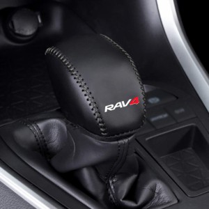 Kayafar トヨタ RAV4 50系 専用 シフトノ ブカバー シフトグリップカバー NEW RAV4 カスタム 内装 パーツ ドレスアップ RAV4 エンブレム 