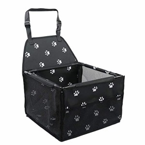[送料無料]LAPOND ペットドライブボックス ドライブシート 小型犬用 猫用 (ブラック)