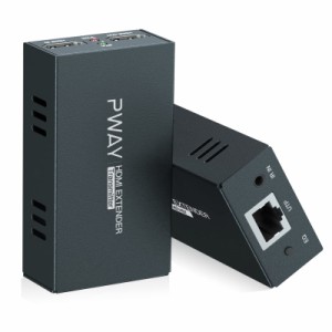 HDMI エクステンダー LAN 変換 延長機器 送受信機セットフルHD1080P@60Hz 3D 