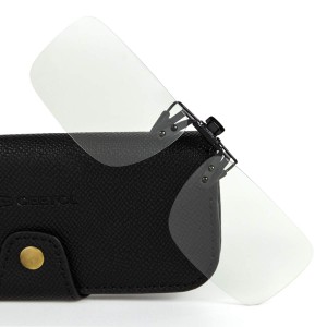 CEETOL ブルーライトカットメガネ クリップオン式 軽量型 度なしレンズ、 視力保護  UV保護 パソコンメガネ 男女兼用