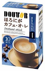 ドトールコーヒー ほろにがカフェ・オ・レ インスタントスティック 10袋 ×6箱 インスタント(スティック)