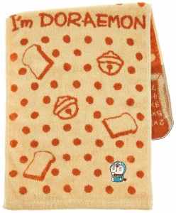 丸眞 フェイスタオル I’m doraemon ドラえもん 34×80cm フライングアンキパン 綿100% 2805012900