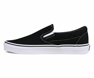 VANS ヴァンズ スリッポン スニーカー バンズ CLASSIC SLIP-ON ブラック 黒 VN000EYEBLK US9.5-27.5 [並行輸入品]