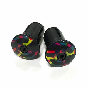 チネリ(cinelli) 自転車 アクセサリー バーエンドキャップ END PLUGS + EXPANDER カレイド TAMANCEXPCALEIDO 直径 26 mm (軸 直径 17 mm)