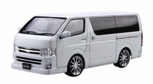 青島文化教材社 1/24 ザ・チューンドカーシリーズ No.3 boxystyle TRH200V ハイエーススーパーGL 2010 (トヨタ) プラモデル