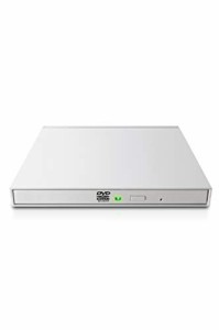 ロジテック DVDドライブ/USB2.0/薄型/オールインワンソフト付/ホワイト
