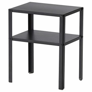 IKEA(イケア) KNARREVIK クナレヴィーク サイドテーブル, ブラック, 37x28 cm