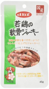 デビフ 犬用おやつ 若鶏の軟骨ジャーキー 45グラム (x 6) (まとめ買い)