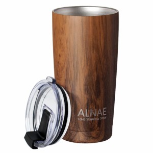 ALNAE タンブラー ふた付き 真空断熱 600ml 水筒 マグボトル コーヒーカップ 二重構造 保温保冷 直飲み 大容量 ビール コーヒー 直接ドリ
