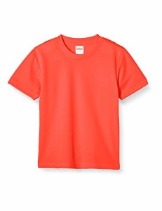 ユナイテッドアスレ Tシャツ 4.1oz ドライアスレチックTシャツ キッズ 590002 蛍光オレンジ 日本 150 (日本サイズ150 相当)