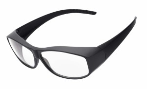 TINHAO pcメガネ ブルーライトカット メガネの上からかけられる オーバーグラス クリアレンズ 花粉防塵 飛沫防止 保護メガネ 目立たな