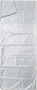 コジット 防災 寝袋 3ｗａｙコンパクトアルミ寝袋 シルバー サイズ:幅187×奥行158cm (寝袋時:78×187cm) 90193