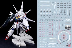 蛍光!! HG RG MG PG RE HiRM ガンダム ガンプラ ディテールアップ用水転写式デカール (MG 1/100 プロヴィデンスガンダム用)