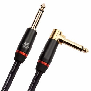 MONSTER CABLE (モンスターケーブル) 楽器用ケーブル ベースギター用ケーブル 長さ 21ft 直XLプラグ M BASS2-21A 600551 【国内正規品】