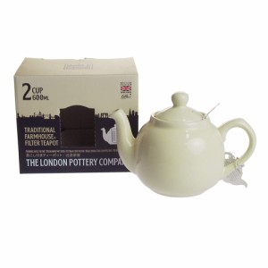 LONDON POTTERY(ロンドンポタリー) ファームハウス ティーポット 2カップ用 アイボリー