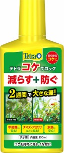 テトラ (Tetra) コケブロック 250ml コケ抑制 既に生えているコケ対策 これから生えるコケの予防 甲殻類も安心 ナマズ アロワナなどにも