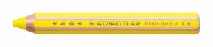 ステッドラー 色鉛筆 イエ ロー きいろ 6本 ノリスジュニア 水彩色鉛筆 太軸 140-1*6
