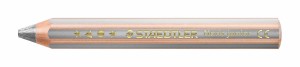 ステッドラー 色鉛筆 ぎん シルバー 6本 ノリスジュニア 水彩色鉛筆 太軸 140-81*6