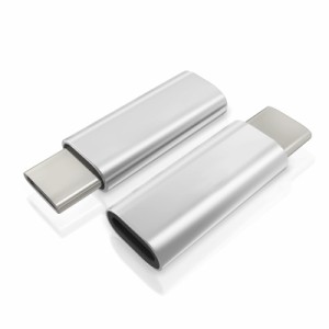 2個セットライトニング 変換  USB-C アダプタ BabyElf ライトニング (メス) から USB タイプC 変換 アダプタ 充電可能 Galaxy S20 