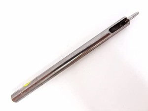 1.2mm，1本 穴あけポンチ レザークラフト工具 革 DIY パンチ ハトメ抜き 丸形 打ち具ポンチセット