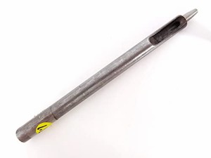 1.8mm，1本 穴あけポンチ レザークラフト工具 革 DIY パンチ ハトメ抜き 丸形 打ち具ポンチセット