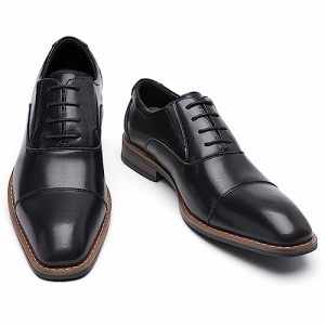 フォクスセンス ビジネスシューズ 革靴 メンズ ストレートチップ ドレスシューズ 紳士靴 高級レザー 内羽根 軽量・防水 フォーマル ブ