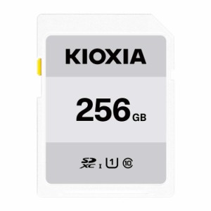 KIOXIA(キオクシア) 旧東芝メモリ SDカード 256GB SDXC UHS-I対応 Class10 (転送速度50MB/s) 日本製 国内正規品 3年 KTHN-NW